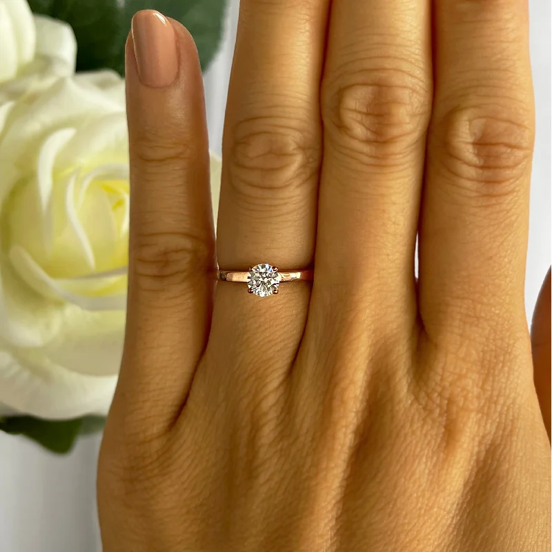 The Biggest Jewelry Sale Of The Year Is Here 1/2 ct Solitaire Ring - Rose GP