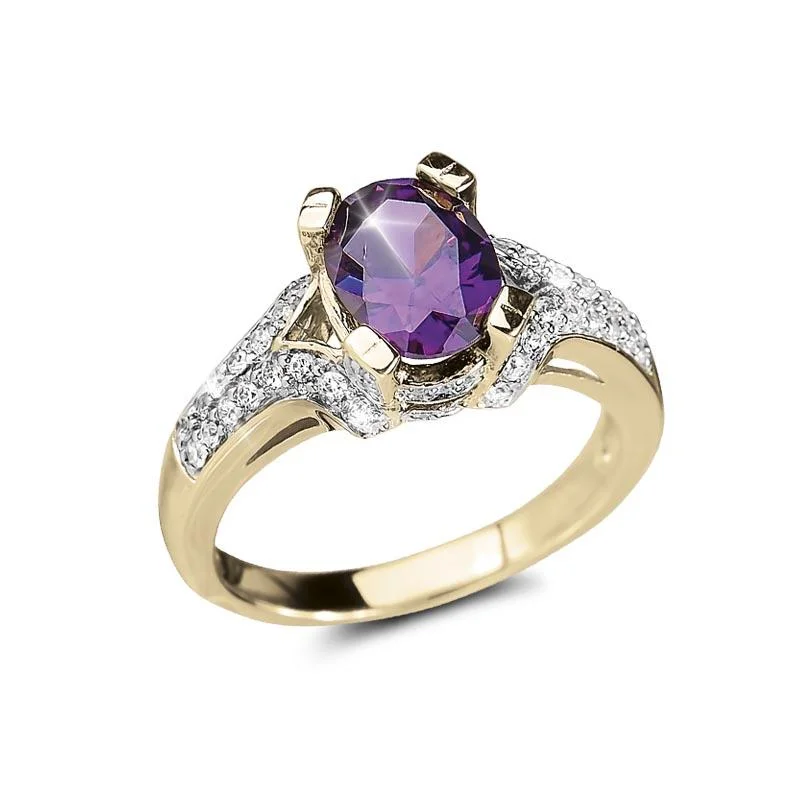 Fashion-Forward Jewelry At Incredible Prices Arundel Amethyst Ring