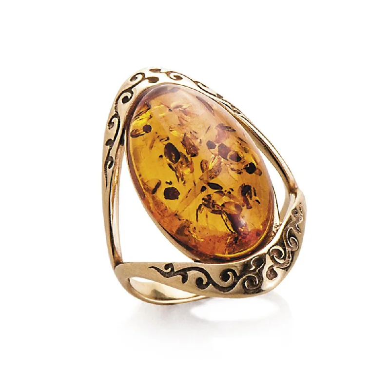 Shop High-Quality Jewelry At Jaw-Dropping Discounts Baltic Amber Ring