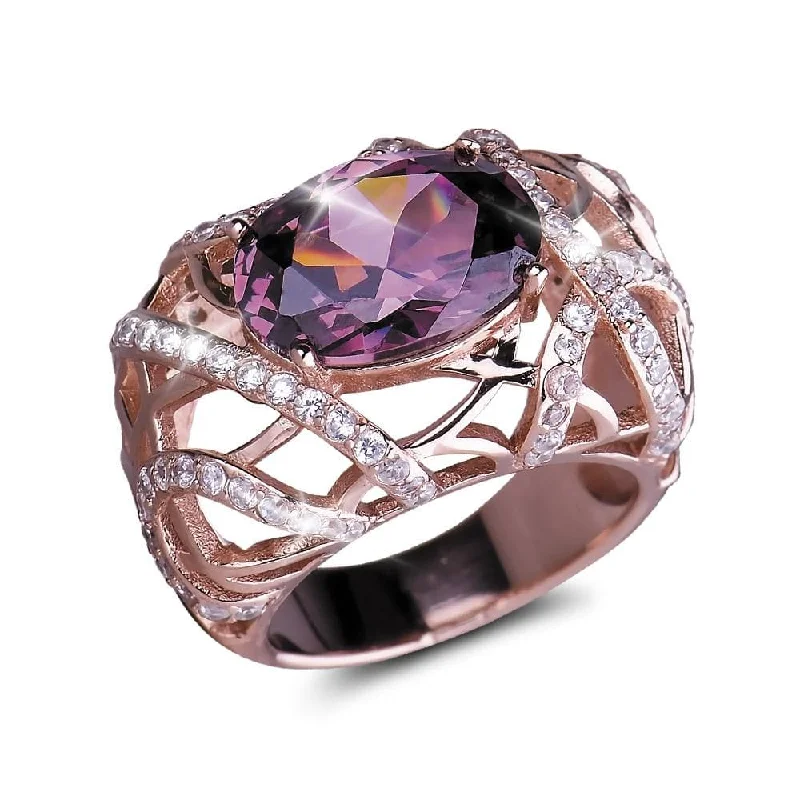 Jewelry Deals That Sparkle – Shop Today Entwined Rose Gold Ring