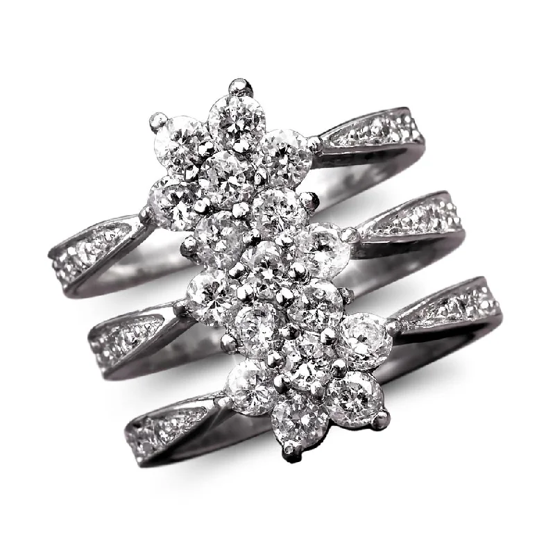 Bold And Beautiful Jewelry Now At Irresistible Prices Flower Journey Rhodium Ring