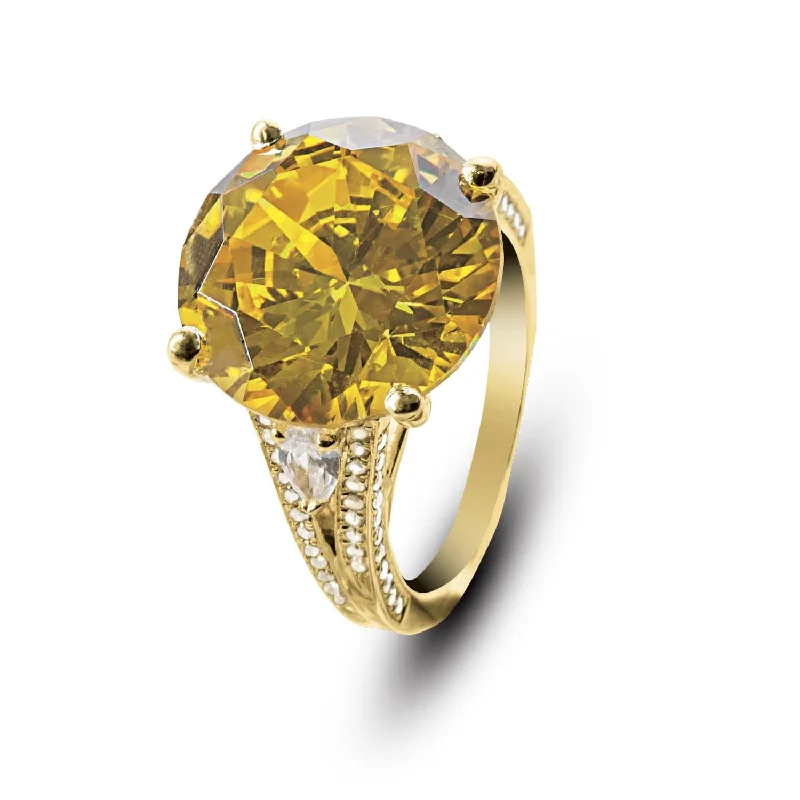 Seasonal Jewelry Sale – Upgrade Your Collection Golden Sun-Drop Ring