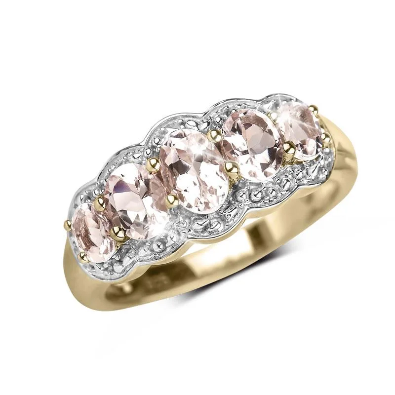 Limited-Stock Jewelry Sale – Once It's Gone, It's Gone Liberty Morganite Ring