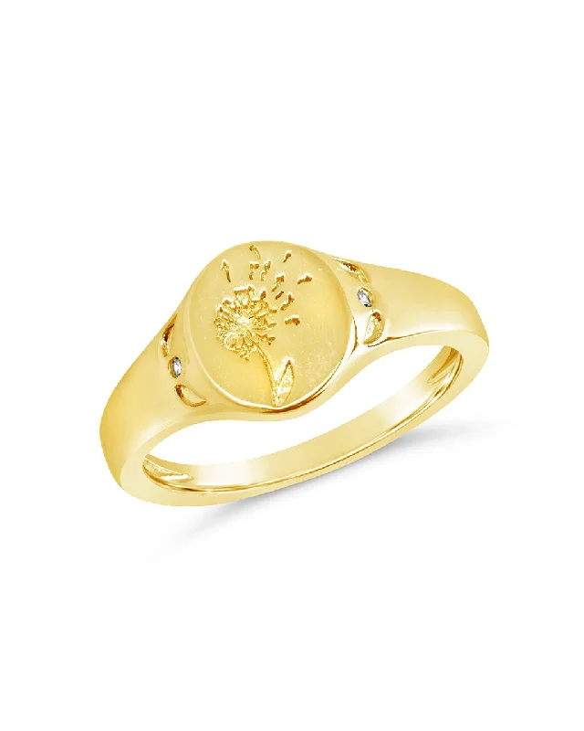 Timeless Beauty, Unbeatable Deals – Jewelry Sale On Make A Wish Signet Ring