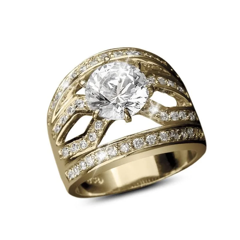 Get Your Favorite Jewelry At The Best Price Malaga Golden Ring