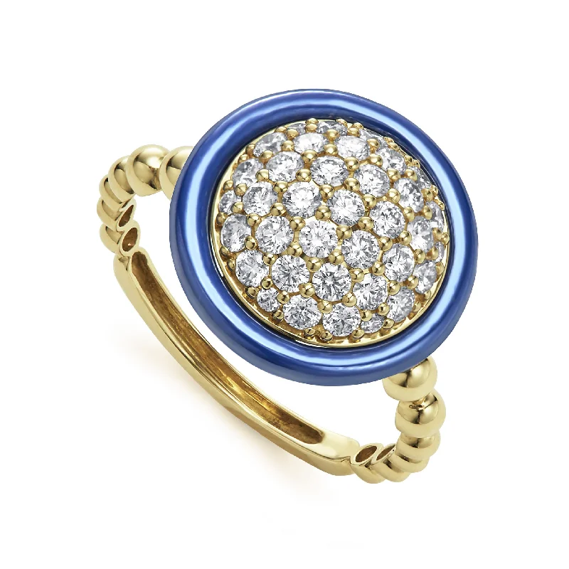 Don't Miss Our Biggest Jewelry Sale Of The Season Meridian 18K Gold and Ceramic Diamond Ring