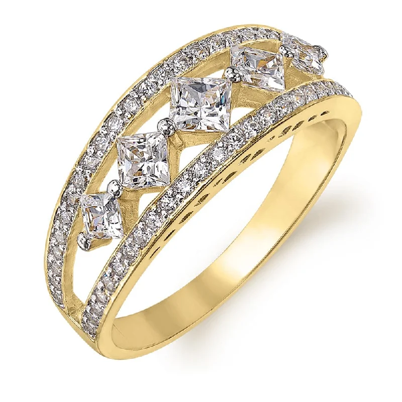 Jewelry Clearance Sale – Final Reductions Princess Cut Lace Ring