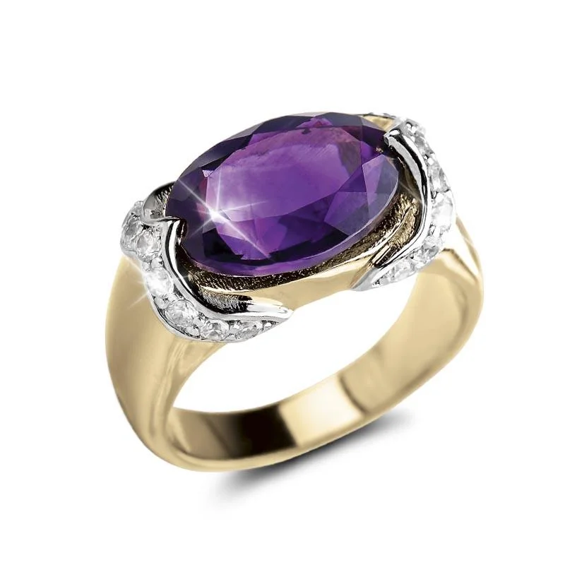 Affordable Luxury Jewelry For Every Occasion Romana Amethyst Ring