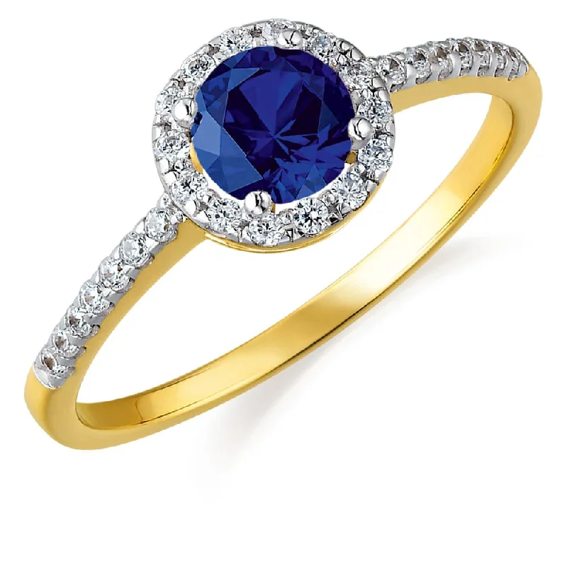 Classic And Modern Jewelry Styles On Sale Tru-Sapphire Posh Halo Ring