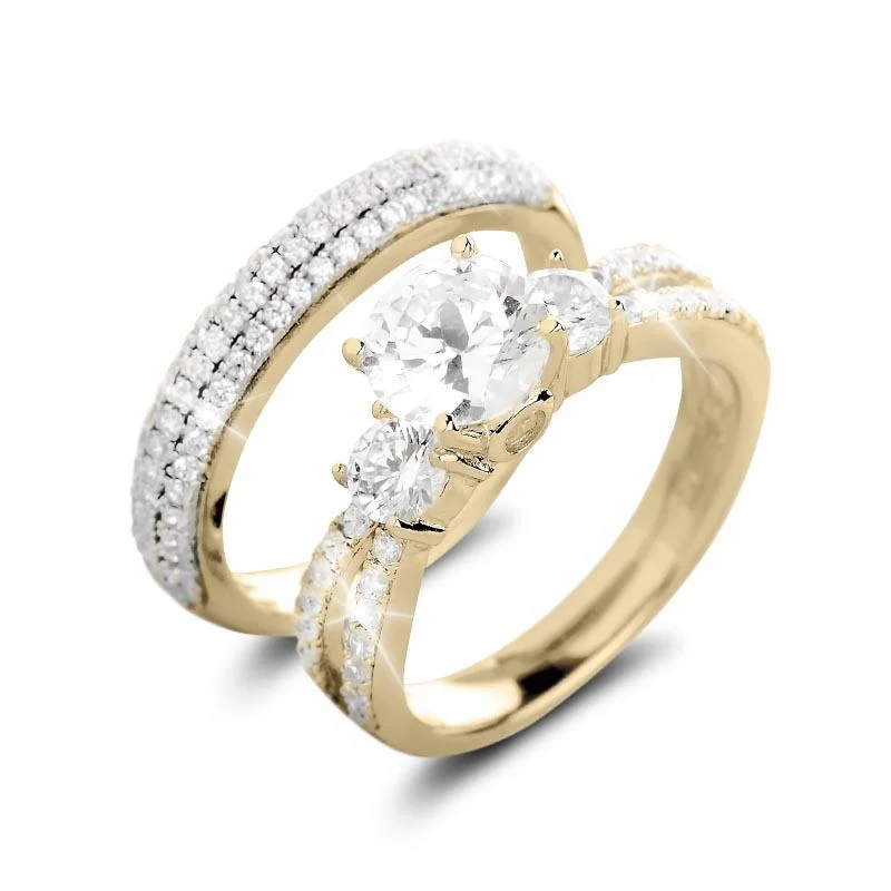 Exclusive Jewelry Offers – Sparkle For Less Serenade Duo Bridal Ring