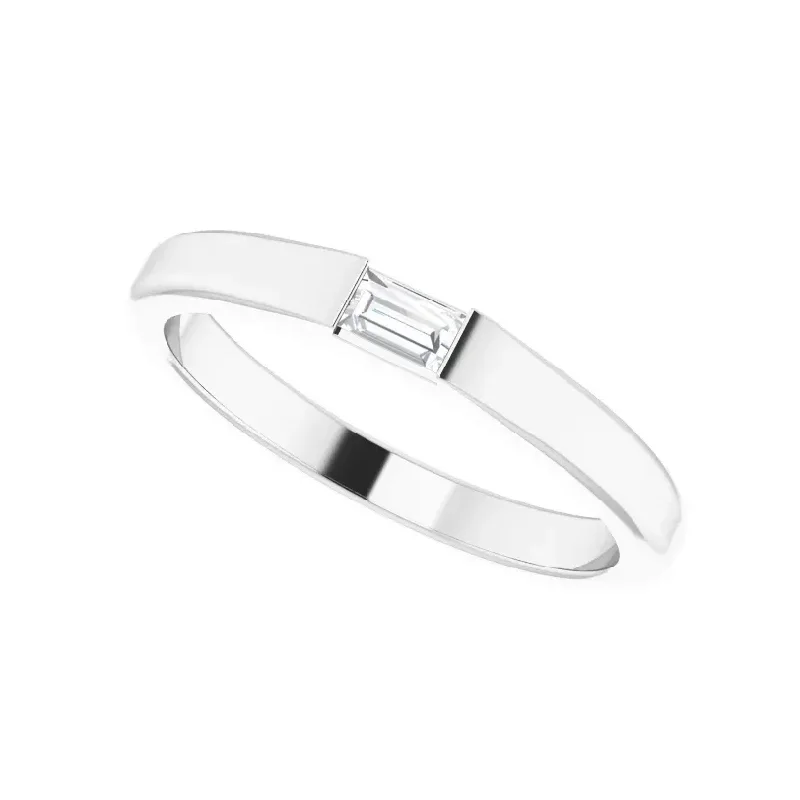 14K White Gold