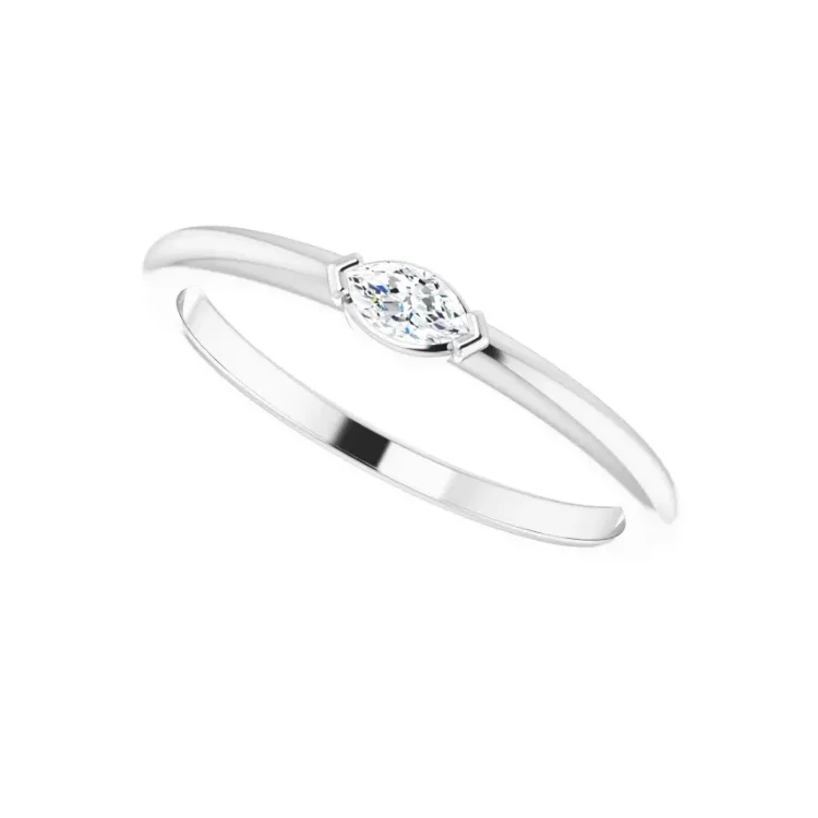 14K White Gold