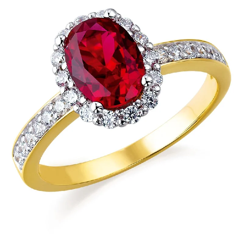 Exclusive Online Jewelry Sale – Don't Wait Tru-Ruby Cincature Ring