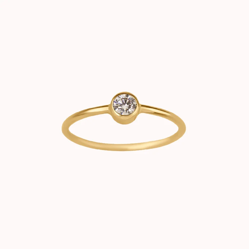 Once-A-Year Jewelry Sale – Grab Your Favorites Now April Birthstone Ring ∙ Cubic Zirconia