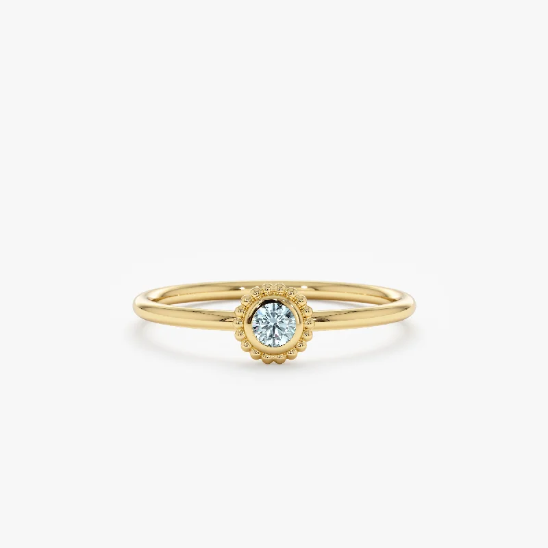 Get The Best Deals On Timeless Jewelry Pieces Aquamarine Art Deco Ring, Winnie