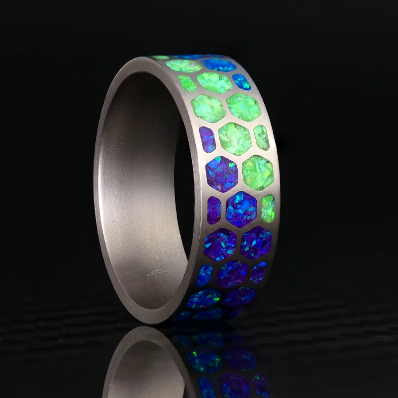 Unmissable Jewelry Clearance – Final Reductions Aurora Hexagon Glowstone Ring