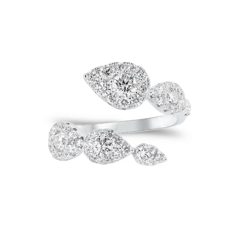 Big Savings On Your Favorite Jewelry Pieces Diamond Teardrops Wrap Ring