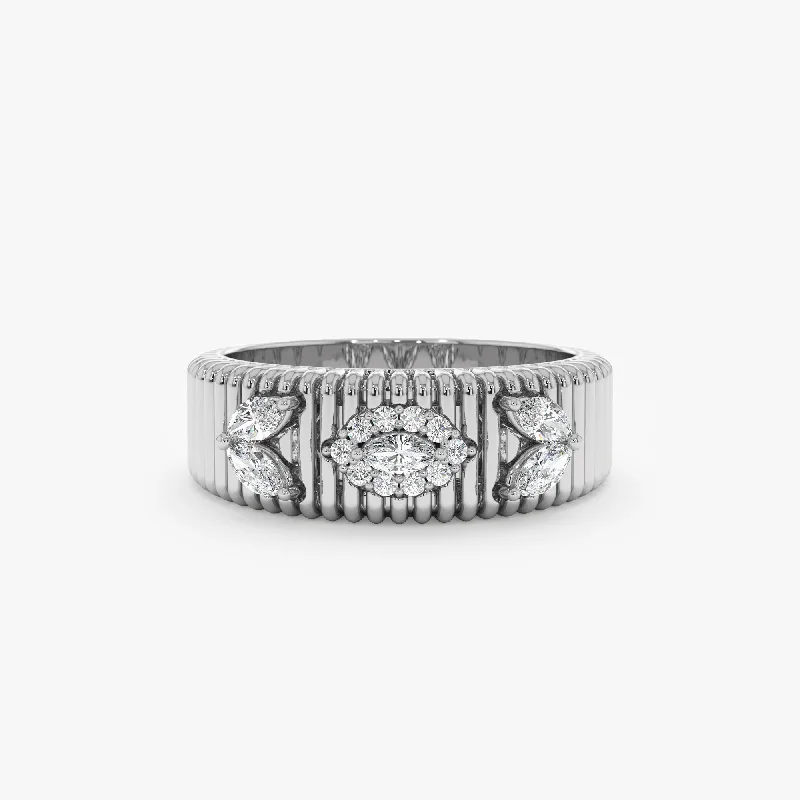 14k White Gold