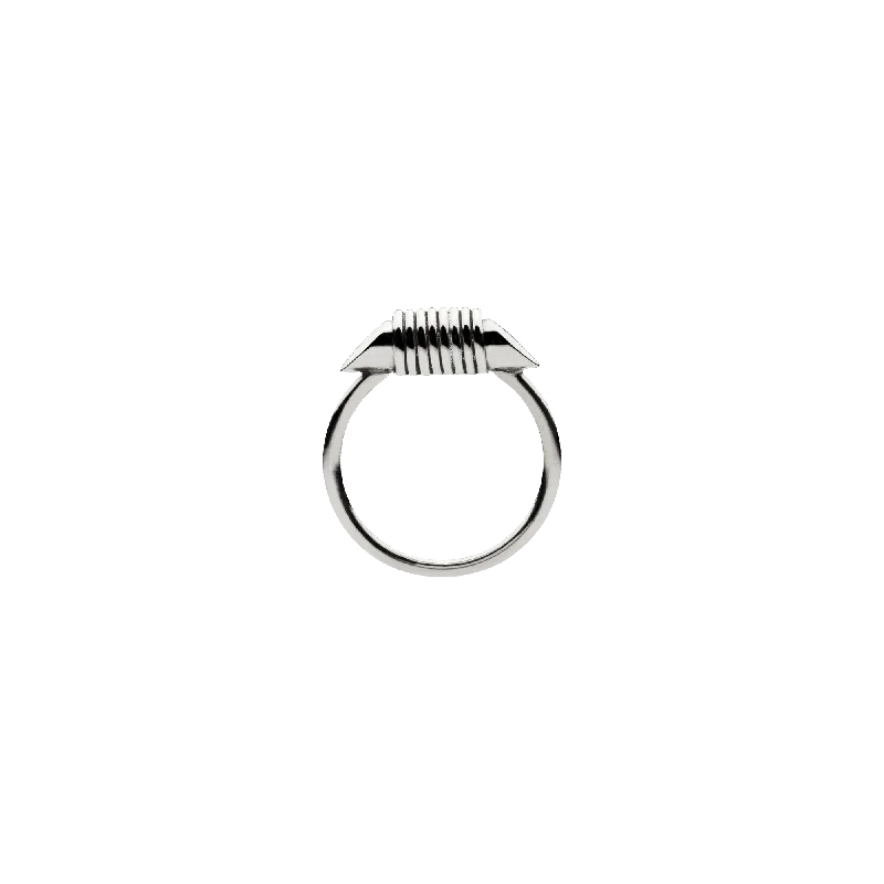 Exclusive Online Jewelry Sale – Don't Wait Bullet Ring Silver