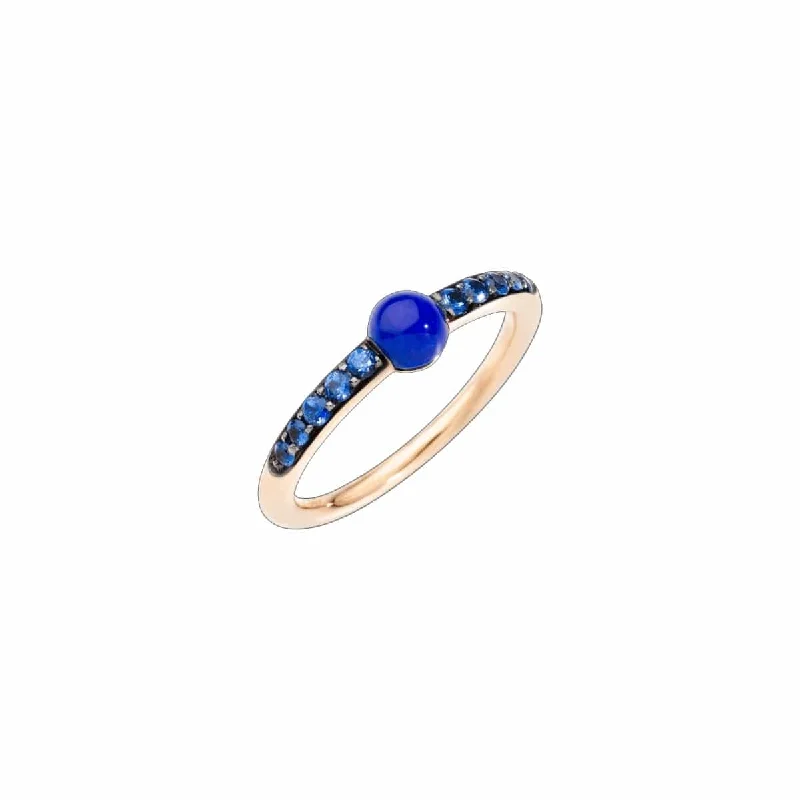 Beautiful Jewelry, Breathtaking Discounts – Hurry In Lapis Lazuli and Blue Sapphire M'Ama Non M'Ama Ring