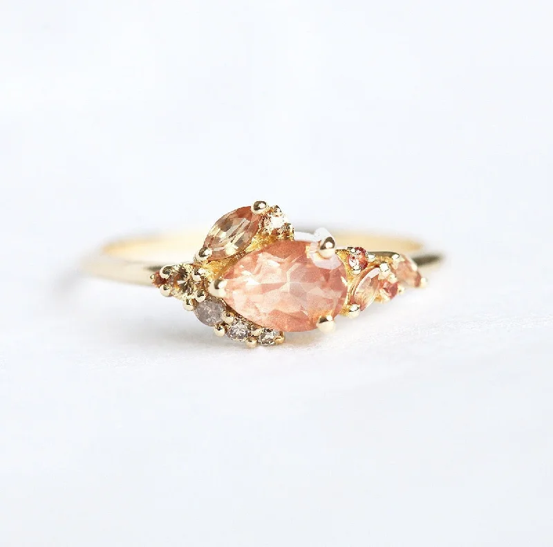 High-Quality Gemstone Jewelry For Special Occasions Nerola Sunstone Ring