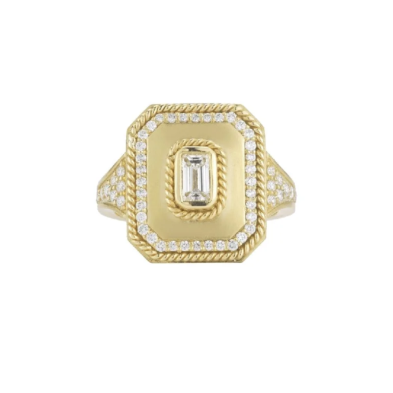 The Biggest Jewelry Sale Of The Year Is Here Amulet Ring with Diamonds