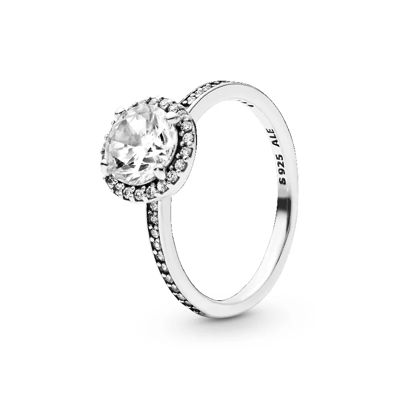 Premium Jewelry, Premium Discounts – Act Fast Silver ring with clear cubic zirconia