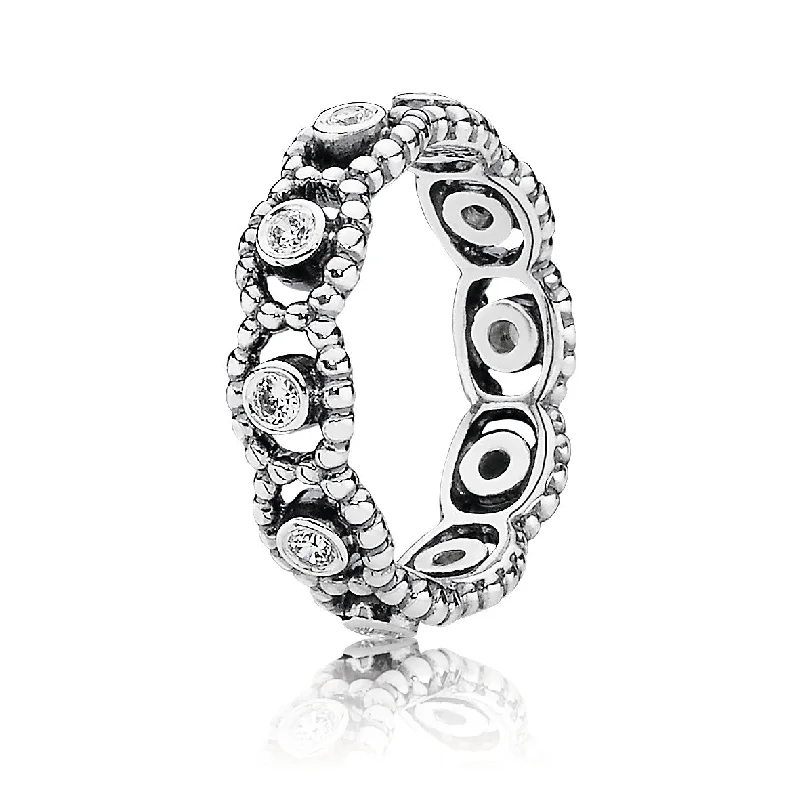 Holiday Jewelry Sale – Perfect Gifts At Great Prices Silver ring with cubic zirconia