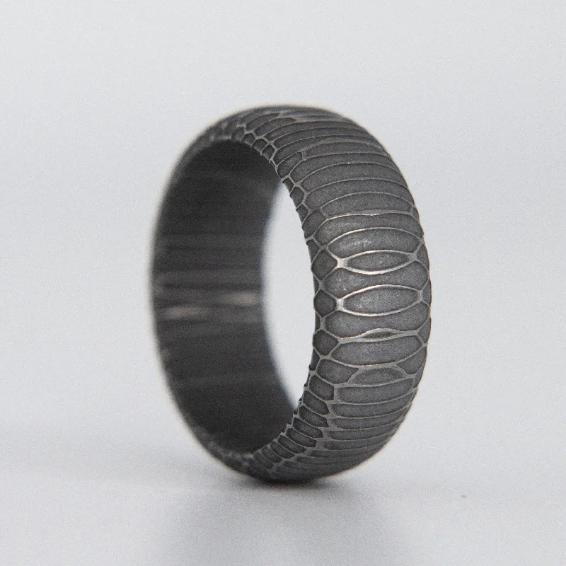 Get Ready To Sparkle – Special Jewelry Discounts Spirograph Damascus Steel Ring