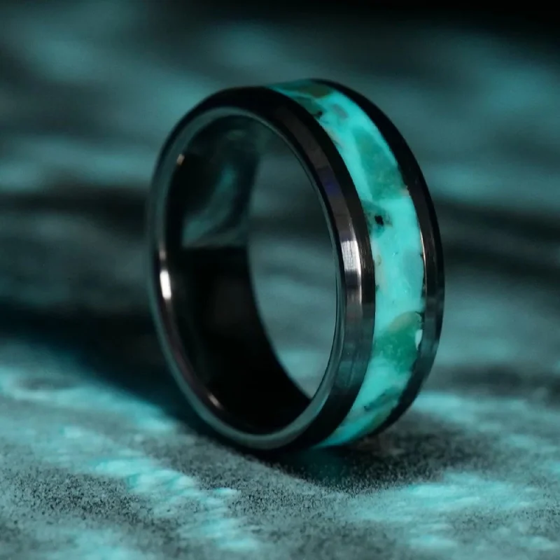 Discounted Jewelry For A Glamorous Look The Trident Ring | Turquoise Glowstone Ring