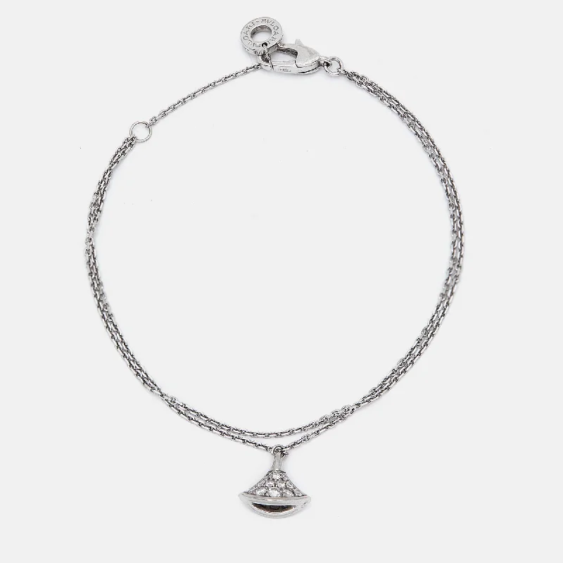 Seasonal Jewelry Sale – Upgrade Your Style Today Bvlgari Divas' Dream Diamond 18K White Gold Bracelet