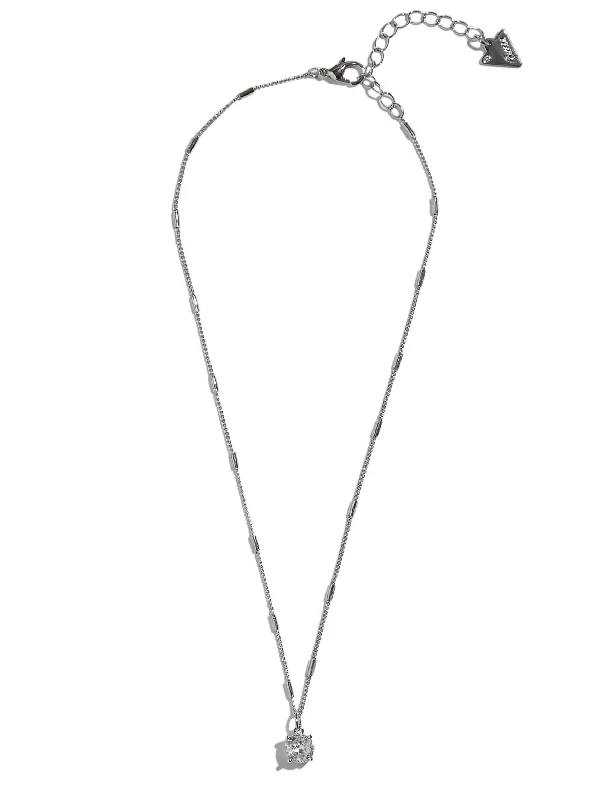 Cubic Zirconia Pendant Necklace