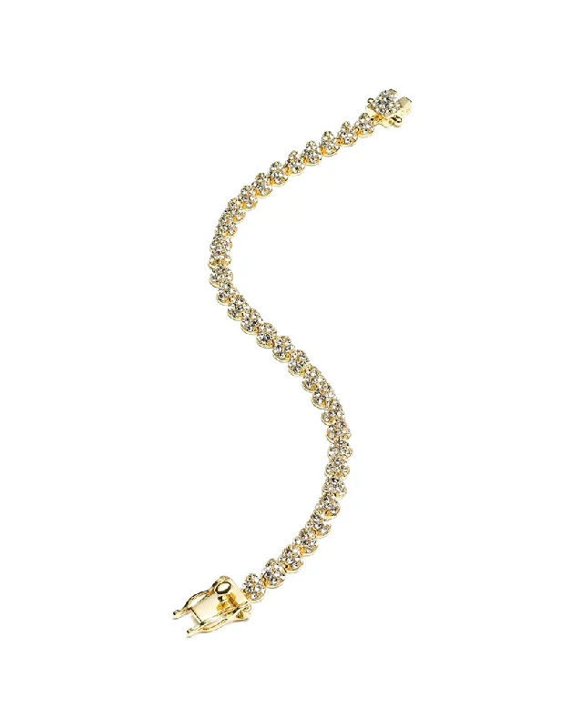 Best-Selling Jewelry Styles Now At Exclusive Discounts Eddie Borgo 12K CZ Cone Tennis Bracelet