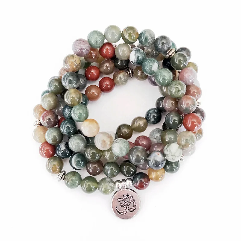 Elegant Jewelry At Unbeatable Offers – Shop Before It's Gone Global Chic: 108 Indian Agate Multi-Layer Bracelets – Popular in Europe & America