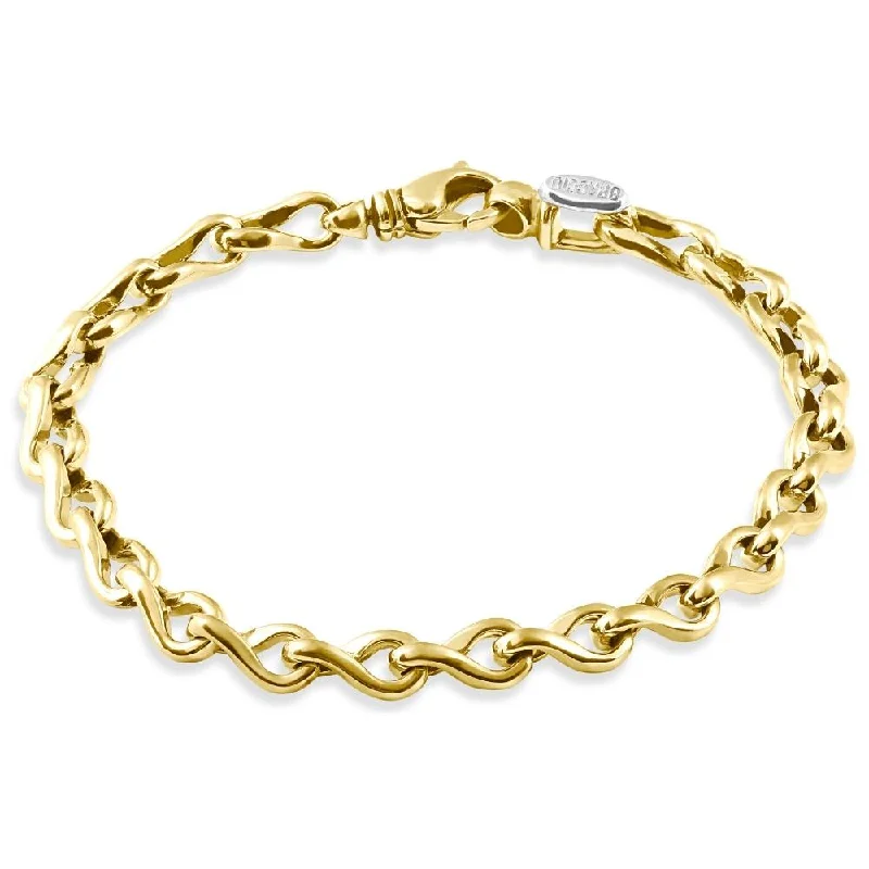 Luxury Jewelry Sale – Elegant Styles At Unbeatable Prices Men's 14k Gold (28gram) or Platinum (45gram) 7mm Link Bracelet 8.5"