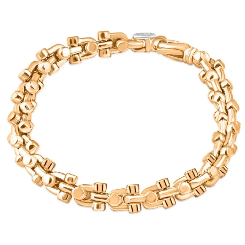 Once-A-Year Jewelry Deals – Shop Before They’Re Gone Men's 14k Gold (57gram) or Platinum (93gram) 8mm Link Bracelet 9"