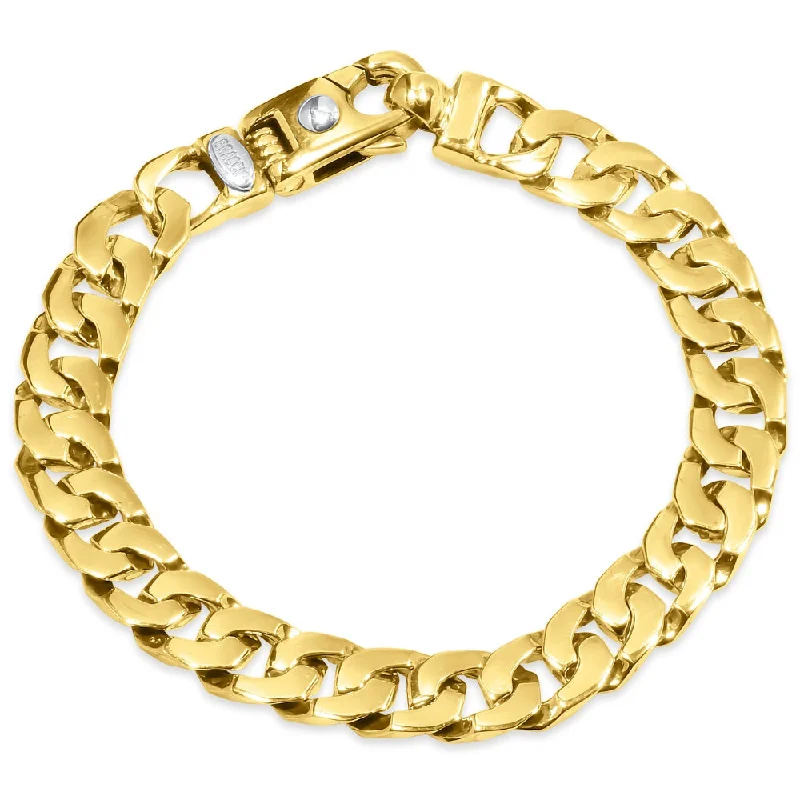 Limited-Time Offer On Premium Jewelry Collections Men's Curb Link 14k Gold (42gram) or Platinum (67gram) 7.5mm Bracelet 8.5"