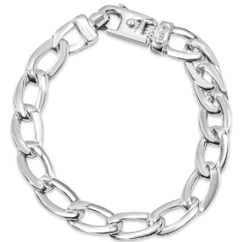 Exclusive Online Discounts On Stylish Jewelry Men's Link 14k Gold (34gram) or Platinum (54gram) 7.5mm Bracelet 8"