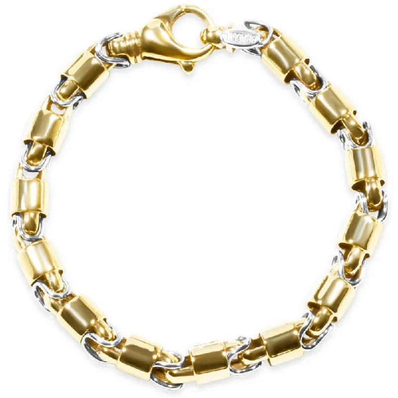 Trending Jewelry Now At Unbeatable Prices Men's Link 14k Gold (53gram) or Platinum (85gram) 8mm Bracelet 8.75"