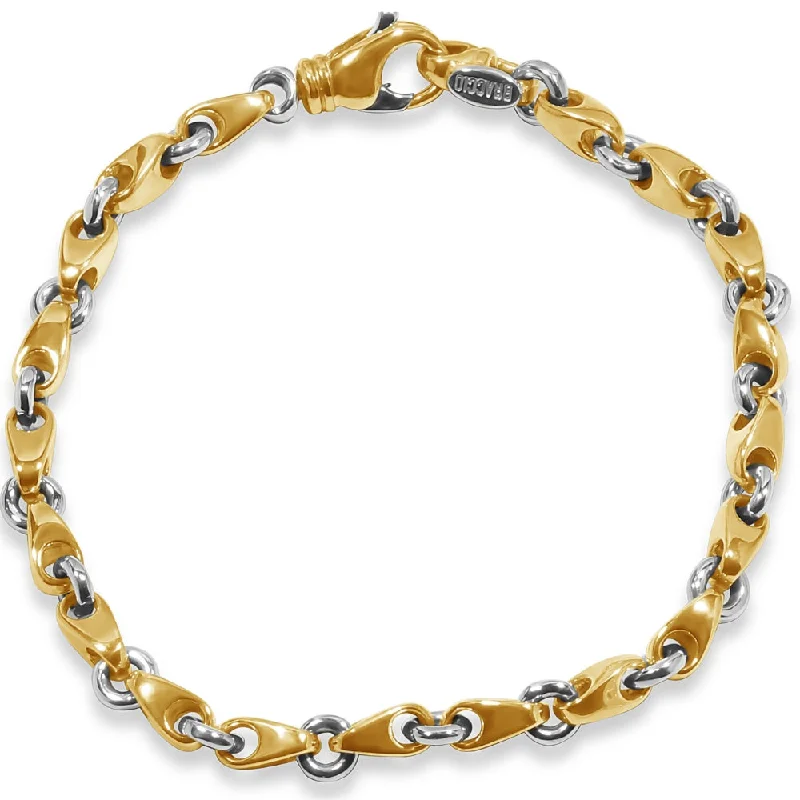 Limited-Time Jewelry Sale – Elegant Styles At Less Men's Link Rolo 14k Gold (24gram) or Platinum (38gram) 5mm Bracelet 8"