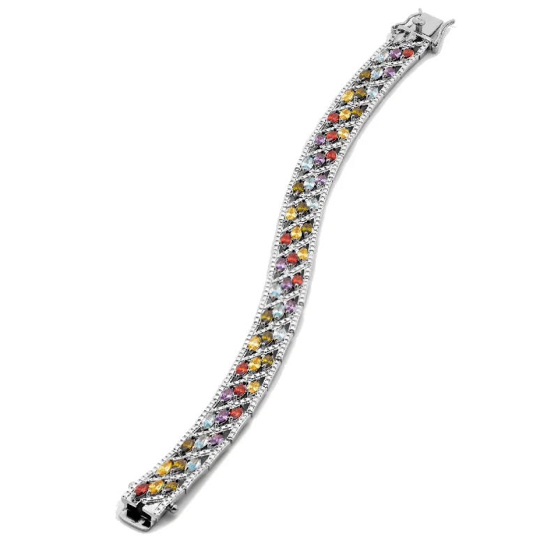 Limited Stock On Premium Jewelry At Low Prices MULTI COLOR MARQUISE BRACELET