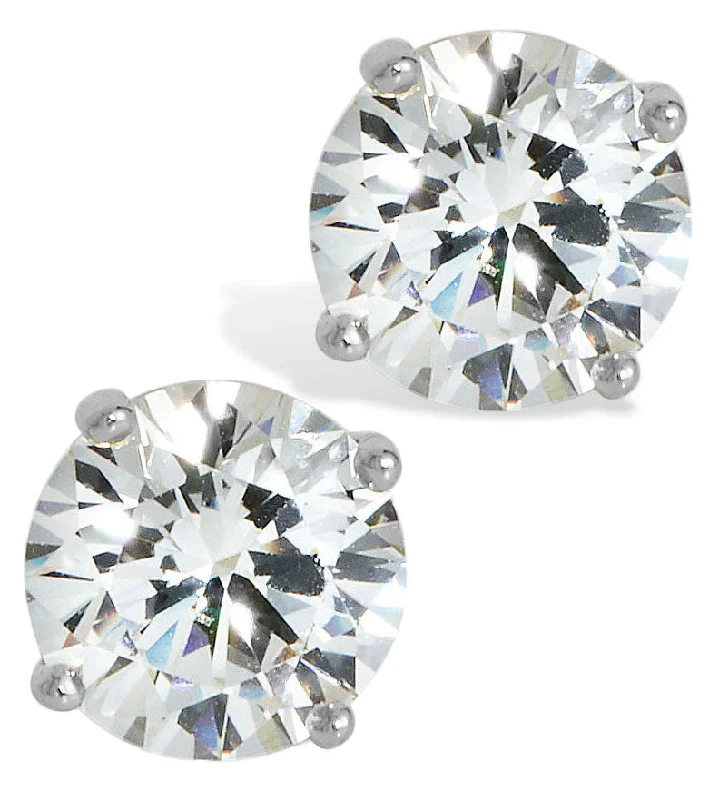 Must-Have Jewelry At Unbelievable Discounts 14KT Post / SS 7MM Swarovski Crystal Stud Earrings