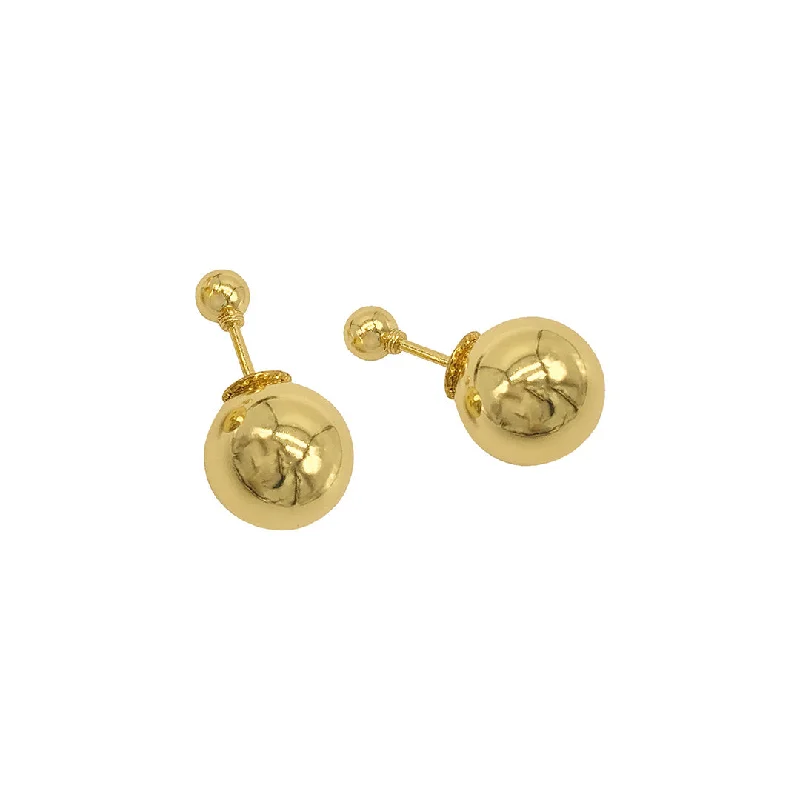 Save On Luxury Jewelry Pieces – Limited-Time Offers Adornia Double-sided Ball Earrings gold