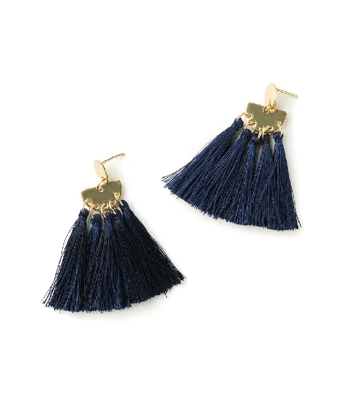 Limited-Time Jewelry Sale – Don't Miss These Deals Danu Earrings - Lush Navy