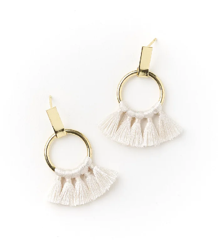 Exclusive Jewelry Sale Event – Shop Now Danu Earrings - Pearl Hoop