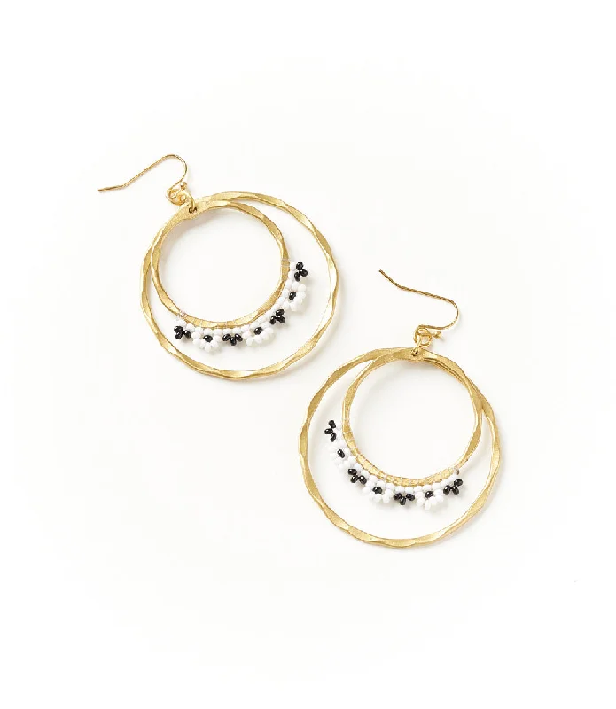 Jewelry Clearance Sale – Final Reductions Kalapriya Earrings - Stripe Hoops