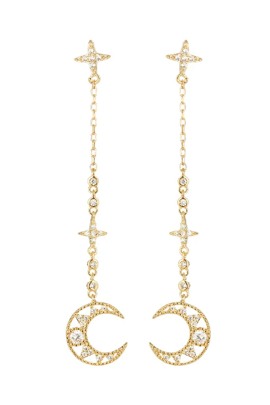 Premium Jewelry At Promotional Prices – Shine Today Laika Crescent Moon Earring