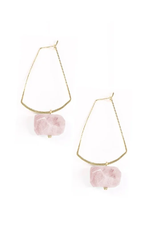 Trendy And Classic Jewelry Now At Reduced Prices Sofia Rose Quartz Earrings