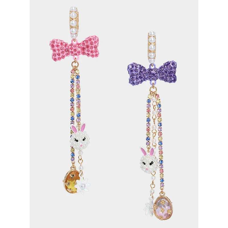 Jewelry Sale – Exclusive Styles At Lower Prices Somebunnys Baby Bow Egg Earrings Multi