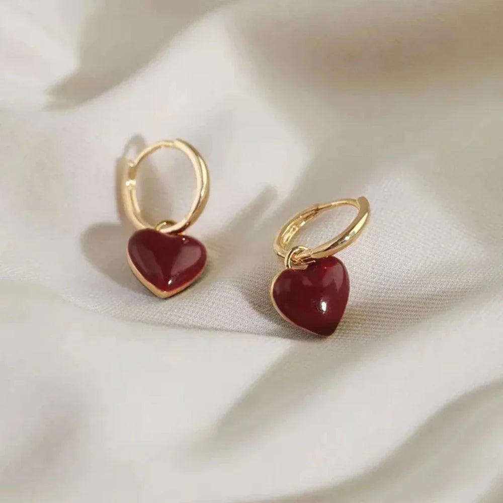 Exclusive Jewelry Discounts – Shop Now For Savings Vintage Heart Drop Earrings